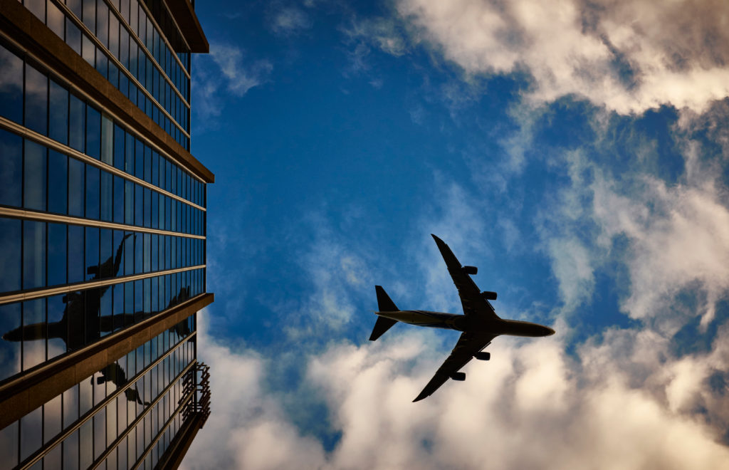 airplane-flying-silhouette