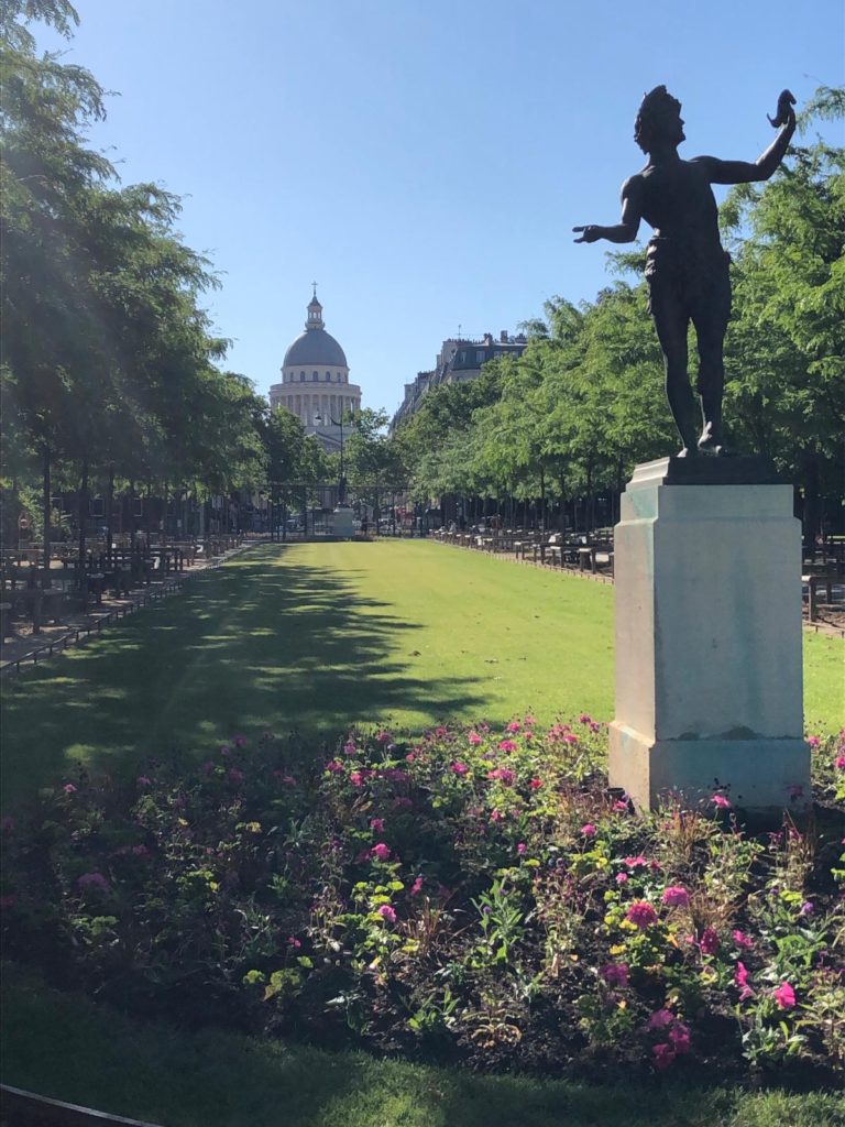 Statue-in-a-Parisian-Garden