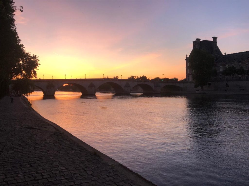 the-Seine-River-Paris-at-Sunset