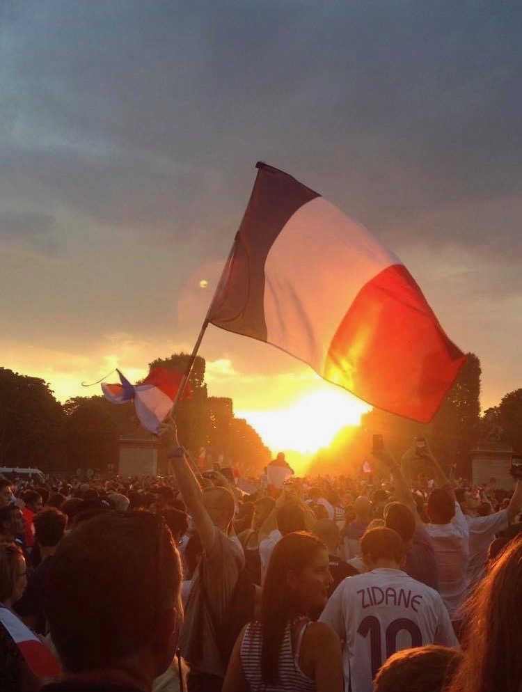 French-Flag-Paris-Sunset