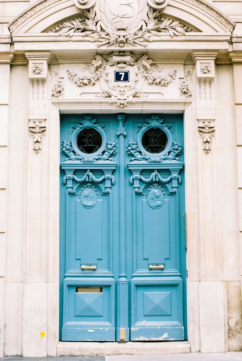 Parisian-door-French-Visa