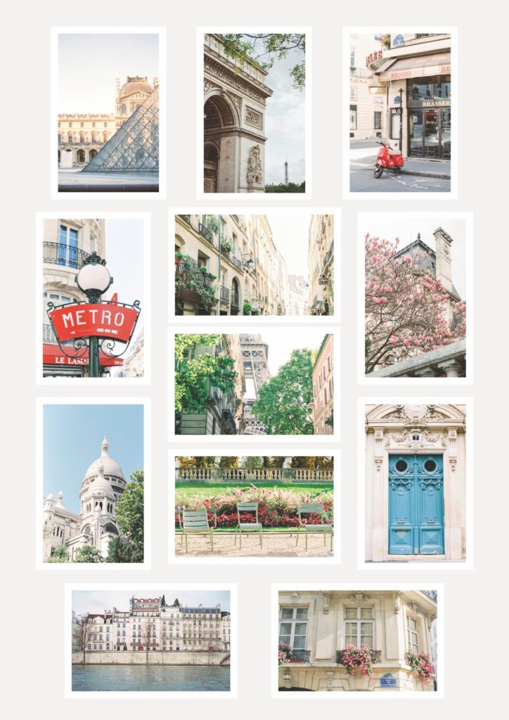 Paris Photography Postcard Set (Set of 12) - Céline Concierge | Paris ...