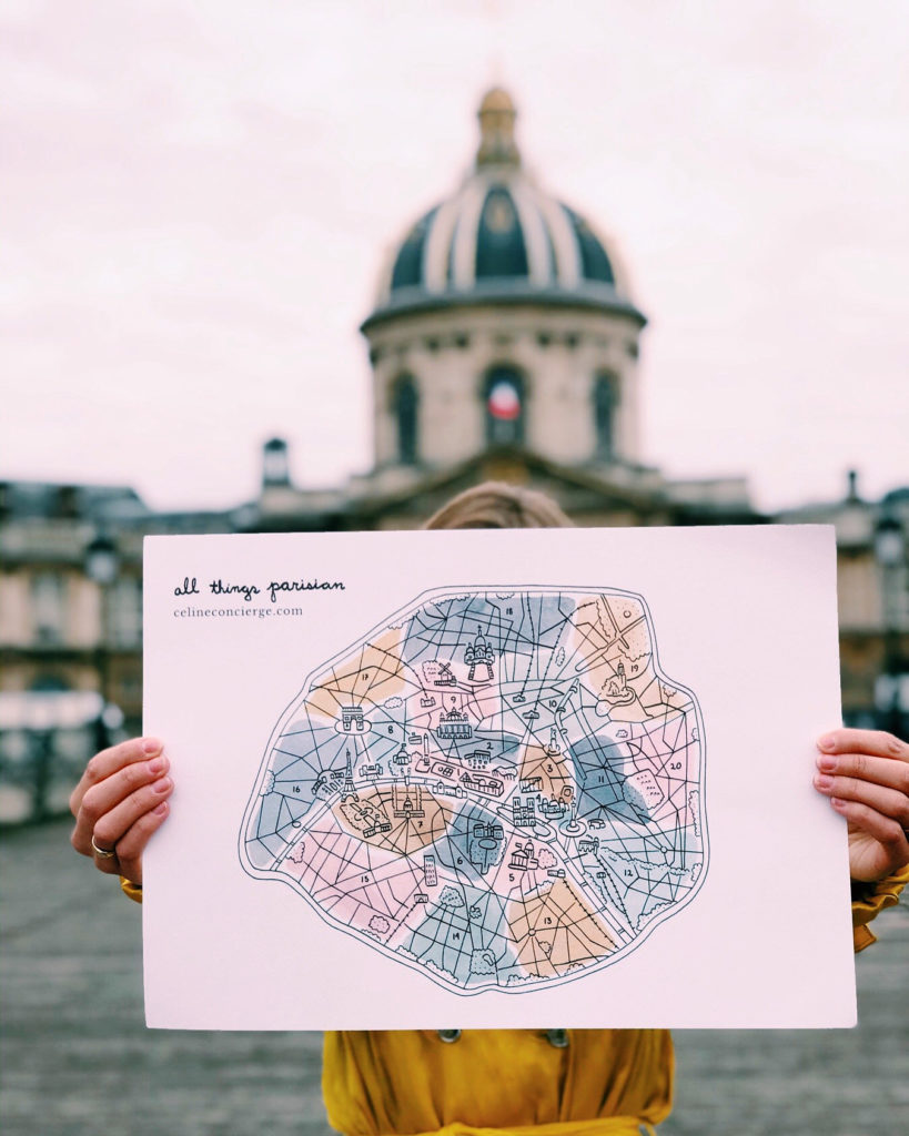 illustrated-Paris-color-print-Celine-Concierge