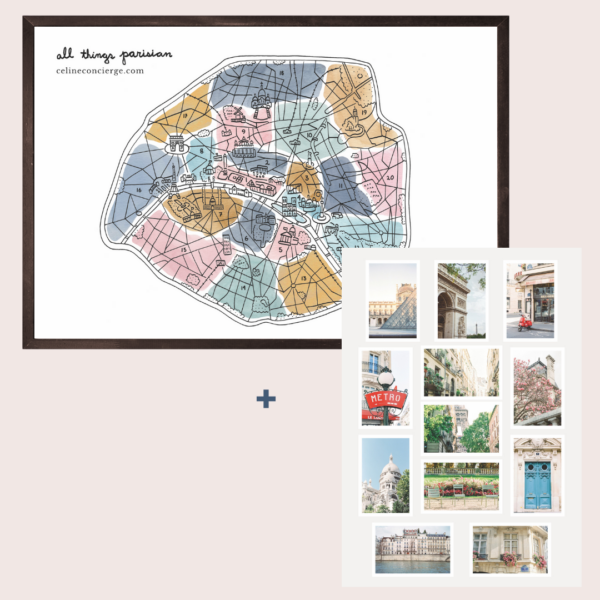 Paris-Gift-Set-Poster-Postcards