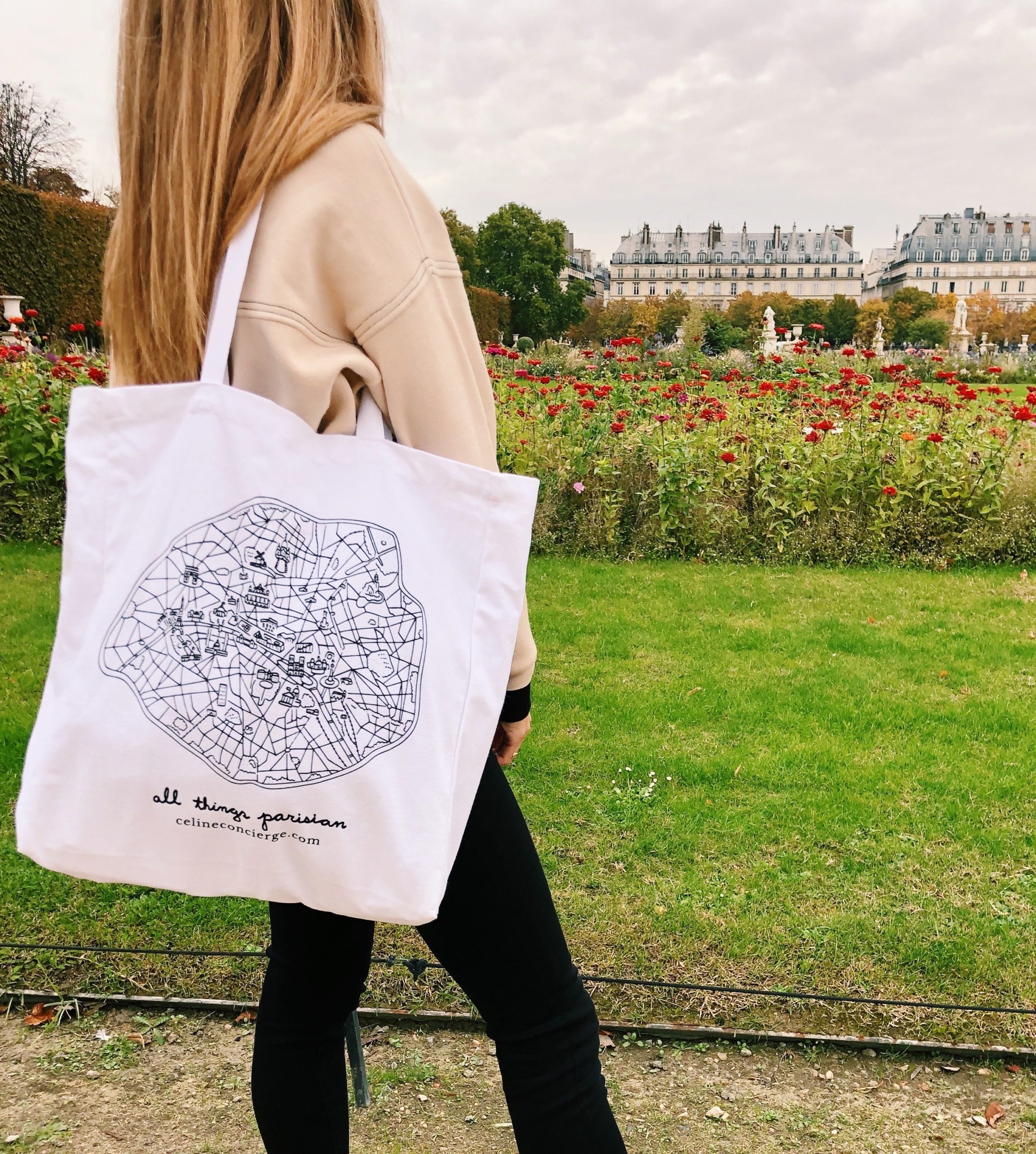 Celine white tote bag hotsell